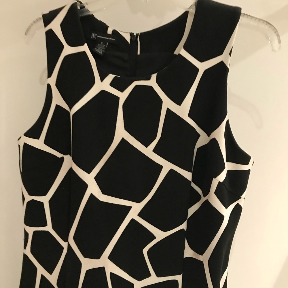 INC zebra print dress. Fun!! - Picture 3 of 5