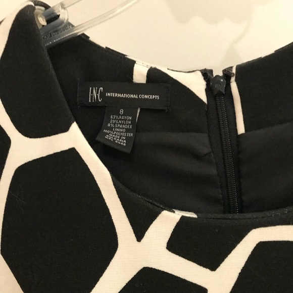 INC zebra print dress. Fun!! - Picture 2 of 5