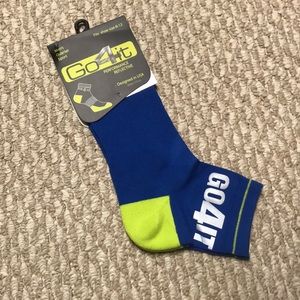NWT Go 4 It reflective performance sport socks