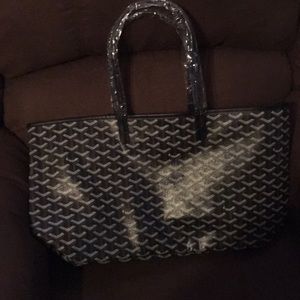 International Goyard black purse handbag tote