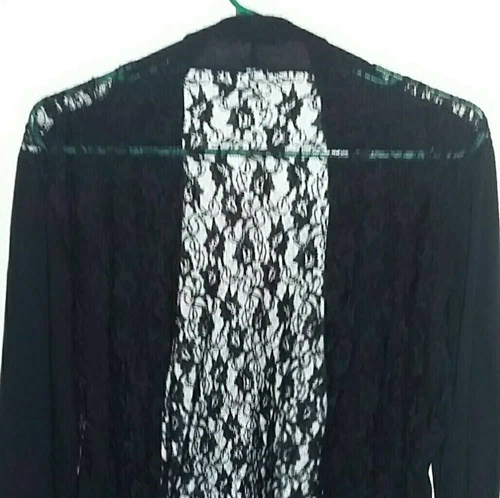 Woman's sweater laced back