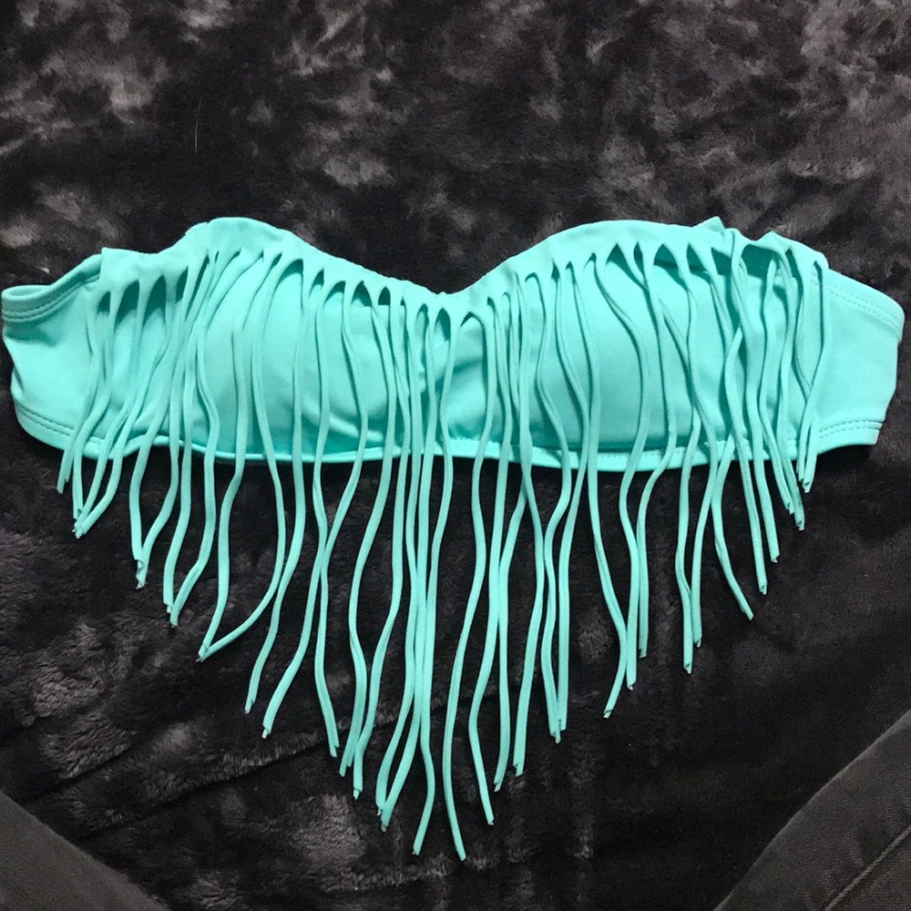 Kirra Fringe Swim Top
