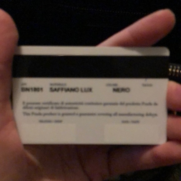 Prada black satchel purse and matching wallet - Picture 5 of 8