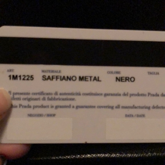 Prada black satchel purse and matching wallet - Picture 8 of 8