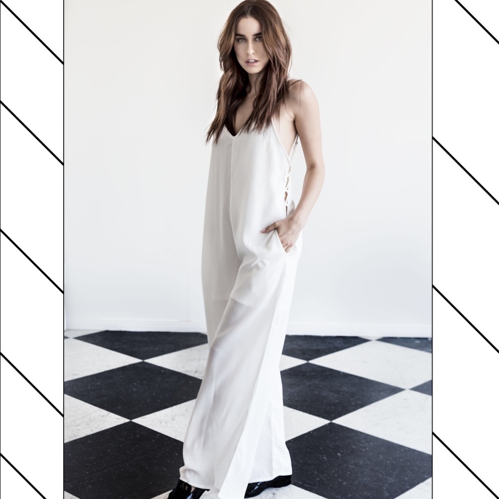 White jumpsuit