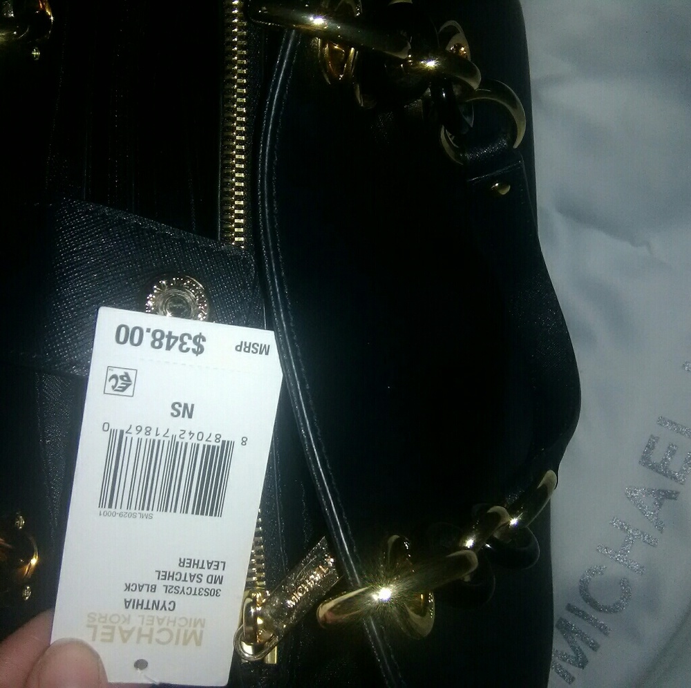 *Cynthia Leather MK Handbag*