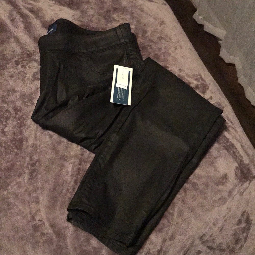 Black coated size 18 petite jeans