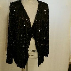 I.N.C Sequin jacket
