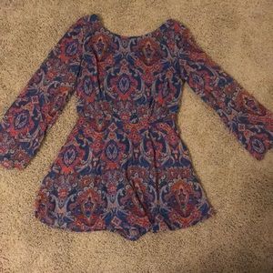 Nordstrom Romper (Lush) Size Small