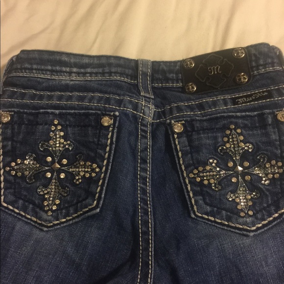Girls Miss Me Capri size 14 - Picture 1 of 8
