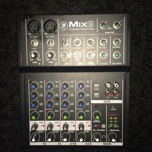 8 Channel Compact Mixer