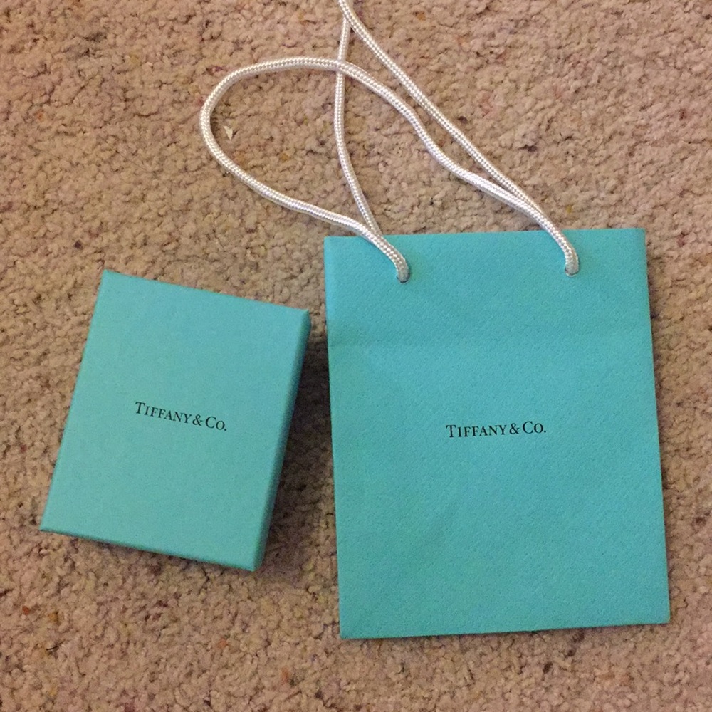 Tiffany case and bag