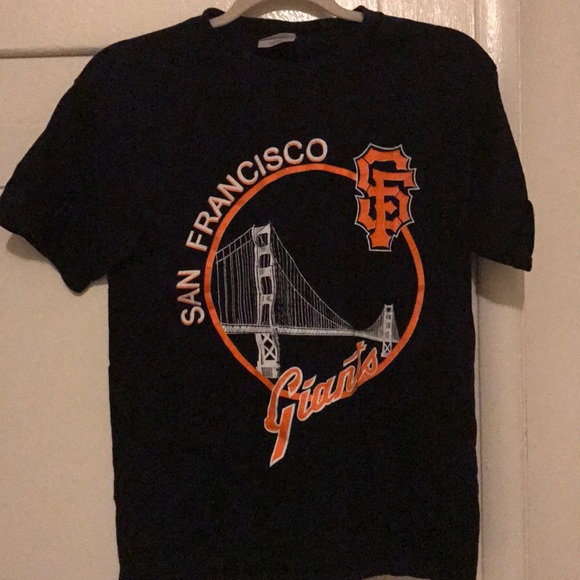 GOLDEN GATE BRIDGE SAN FRANCISCO SF BLACK T-SHIRT SHIRT