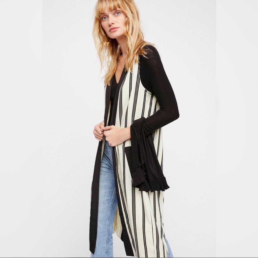 Free People Striped Vest
