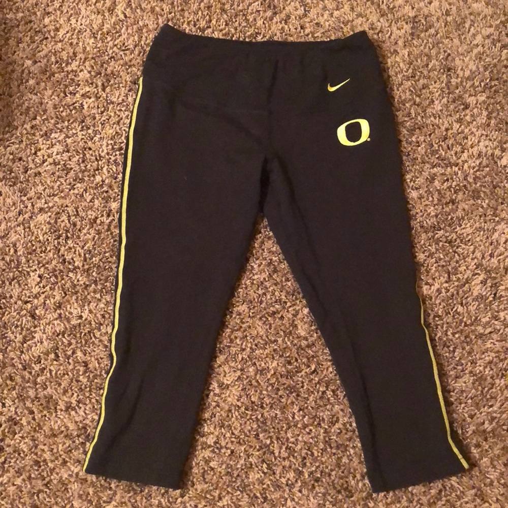 Oregon duck nike dryfit yoga pants