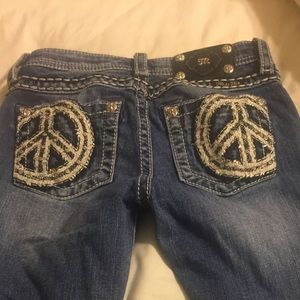 Girls Miss Me  Capris size 14