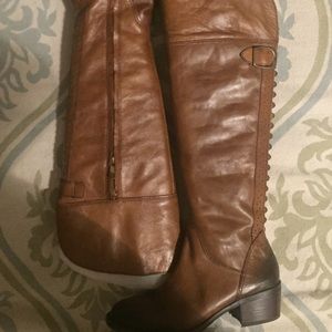 Vince Camino Bollo Boots Rich Cocoa Two Tone Calf