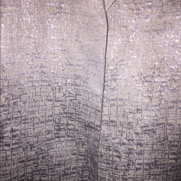 Chico’s size 2 shimmery blazer - Picture 2 of 4