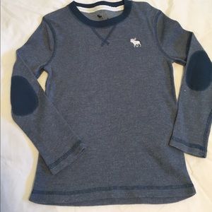 Abercrombie kids blue thermal