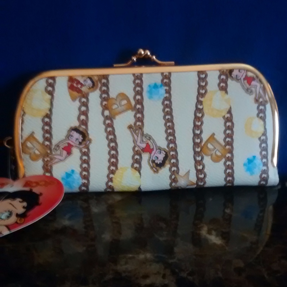 New Betty Boop Wallet With Tag