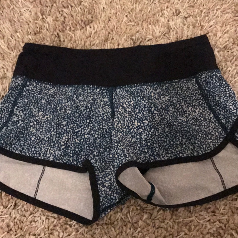 Lululemon Printed Speedy Shorts