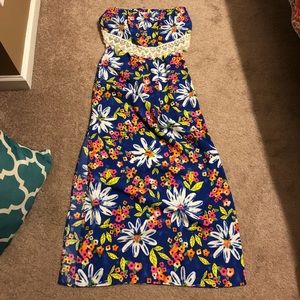 Floral maxi dress