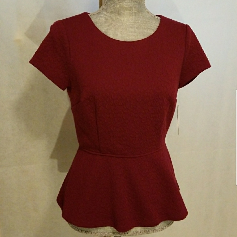 Antonio Melani Zorina Peplum Blouse