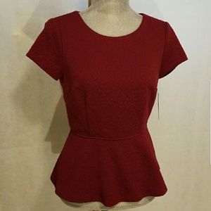 Antonio Melani Zorina Peplum Blouse