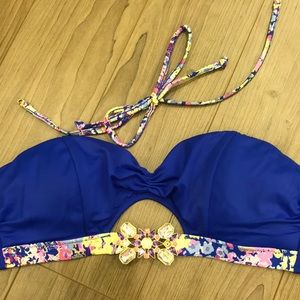 Victoria Secret Bikini Bandeau Top Size LARGE