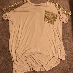 Sequin top