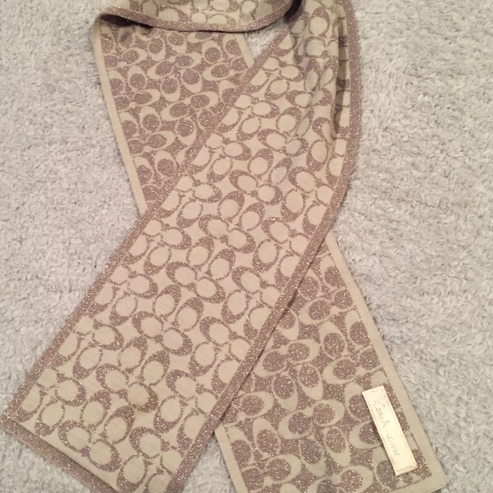 Like New COACH Scarf