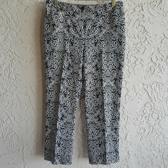 Jones New York Harper Ankle Pant Size 10 Stretch - Picture 1 of 2