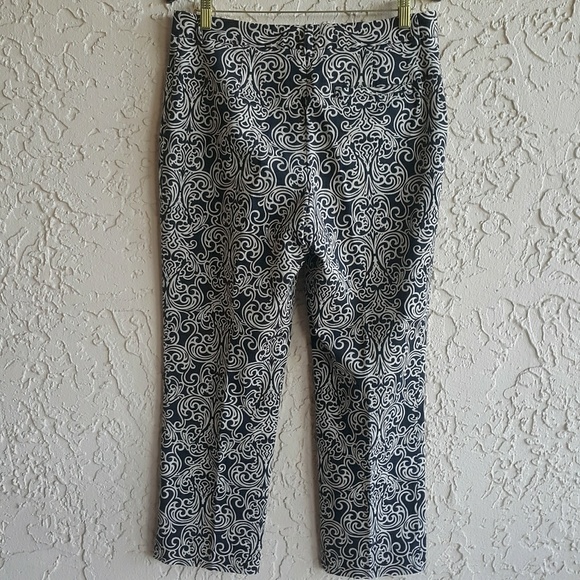 Jones New York Harper Ankle Pant Size 10 Stretch - Picture 2 of 2