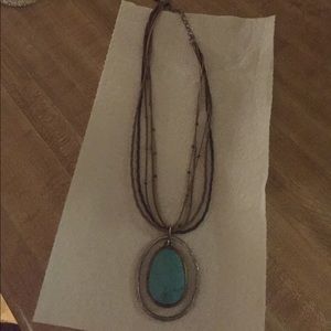 Silpada turquoise howalite necklace