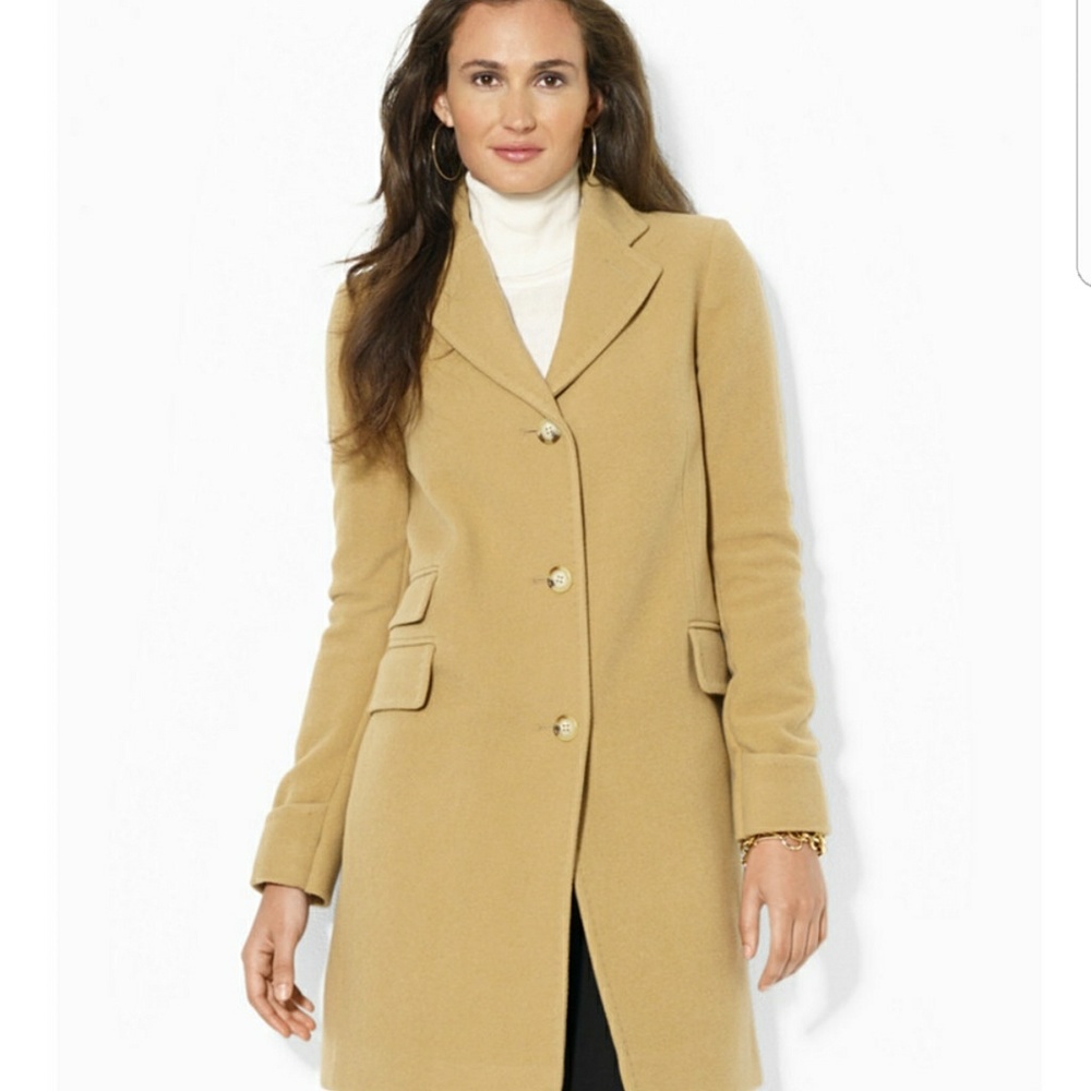 Ralph Lauren camel coat