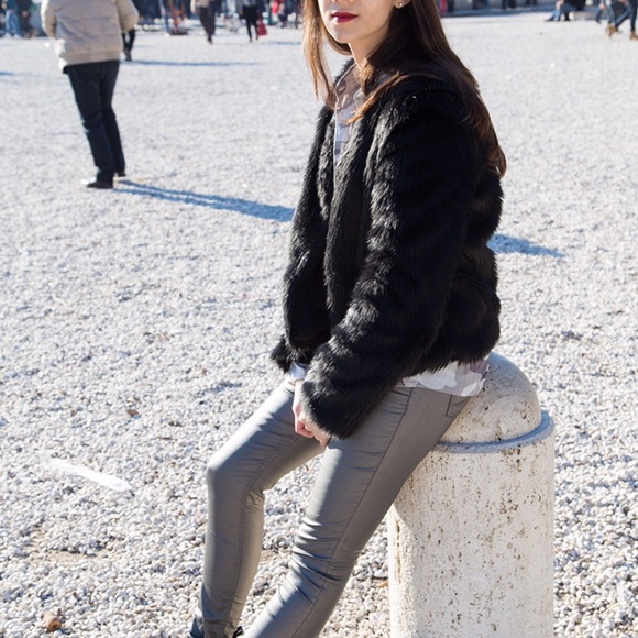 Aritzia Talula Lindenwood Faux Fur Jacket - Picture 4 of 6