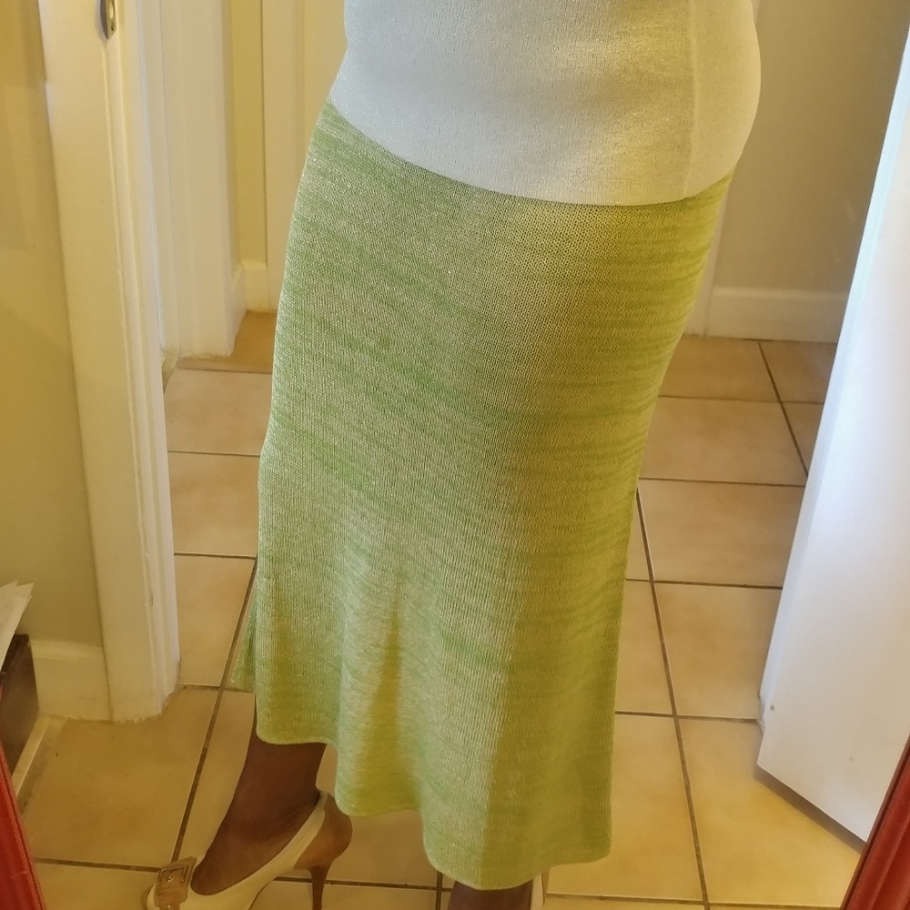 NELLIK KNIT MIDI SKIRT