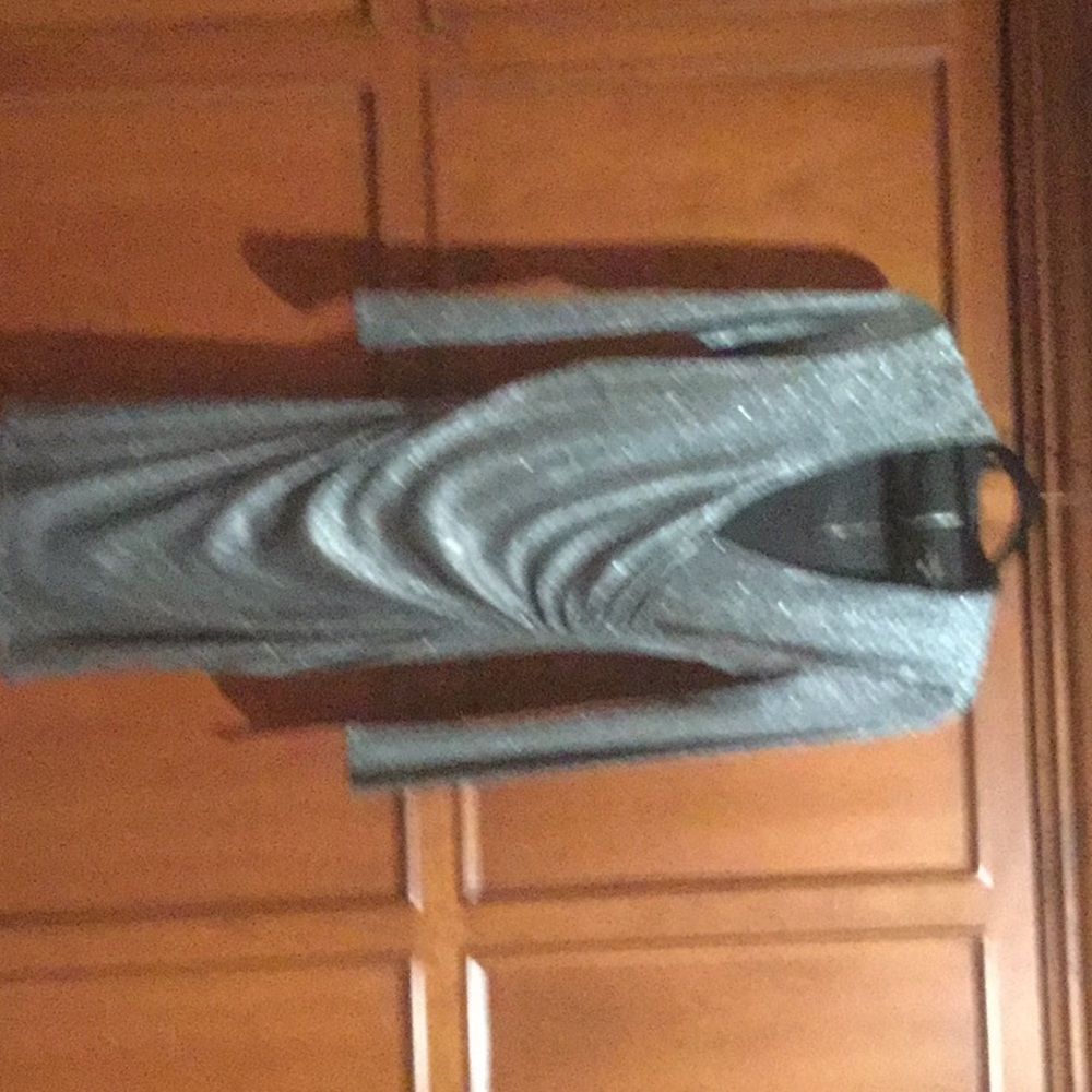 Silver body on dress