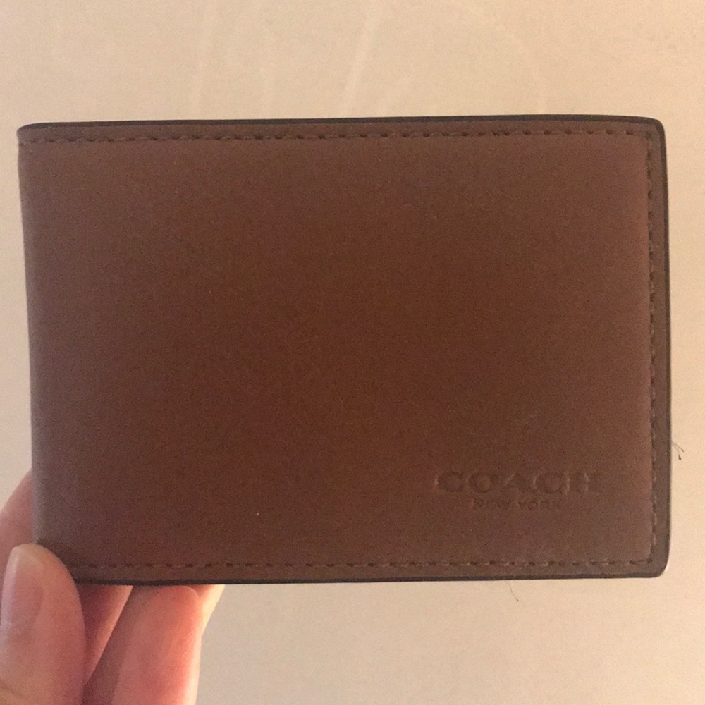 Authentic Coach card wallet