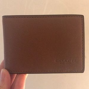 Authentic Coach card wallet