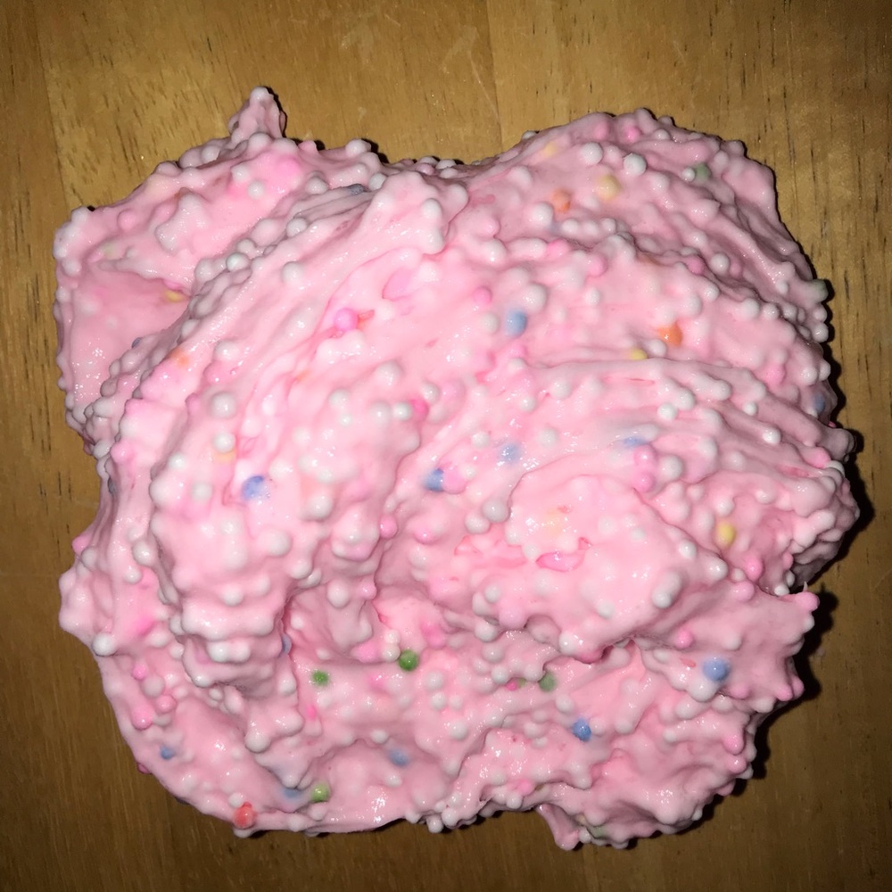8oz Confetti Bubble Gum Slime