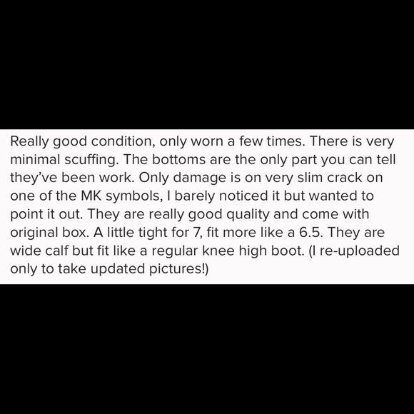 Michael Kors Boots - Picture 8 of 8