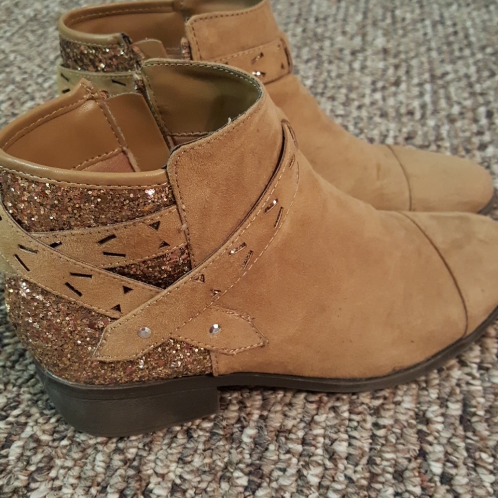 Gently worn low boots
