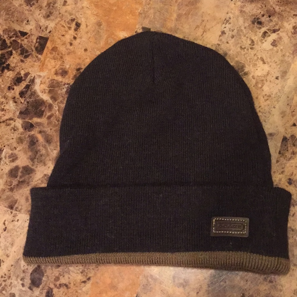 Coach men's beanie hat