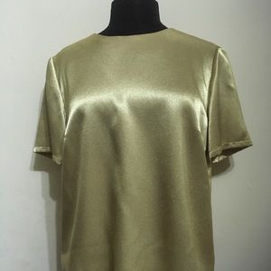 Henry Lee Gold Blouse