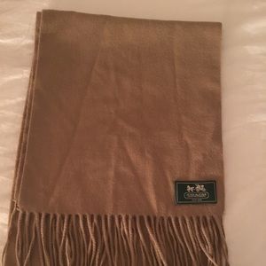 Coach Cashmere Scarf