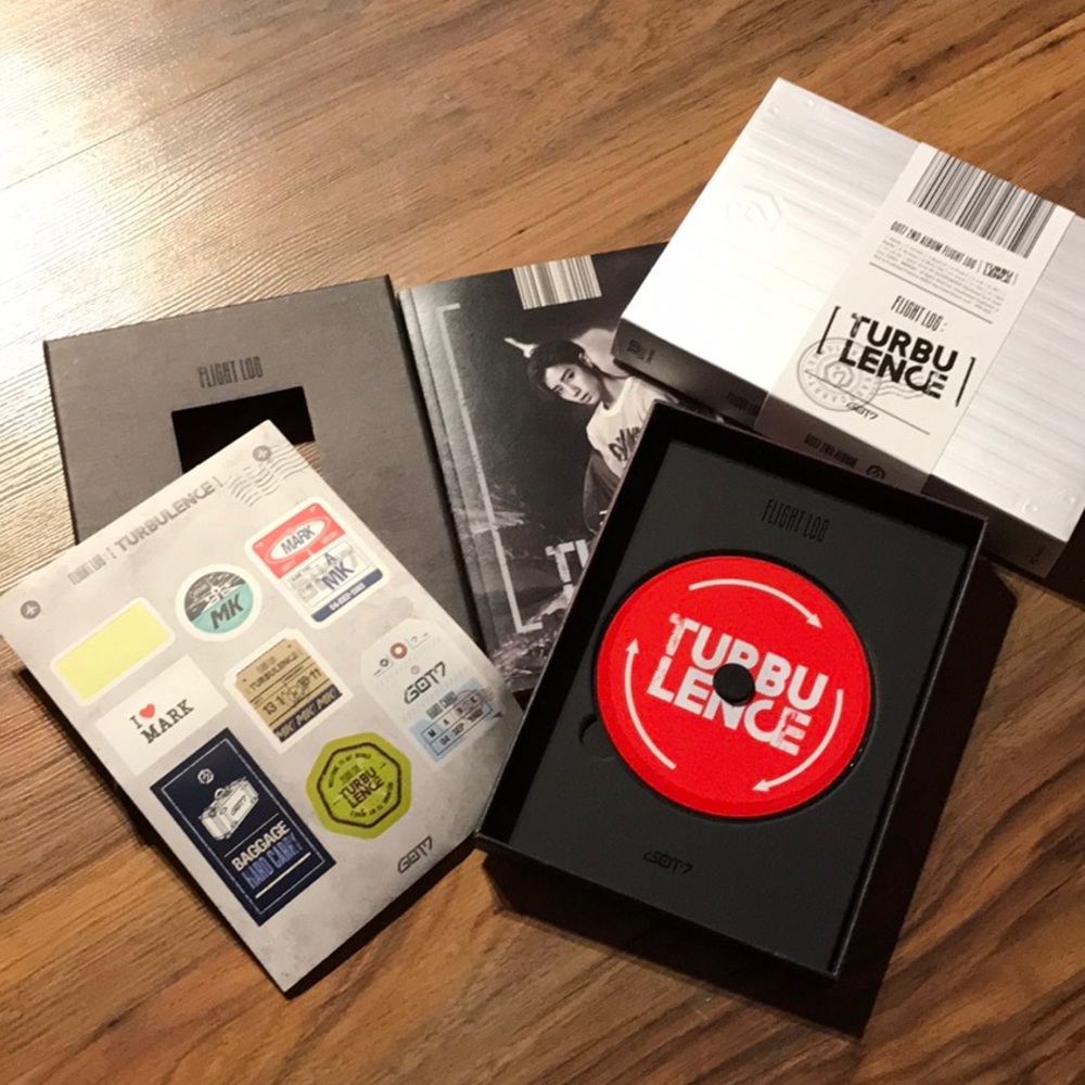 KPOP GOT7 MINI ALBUM: flight log "turbulence"