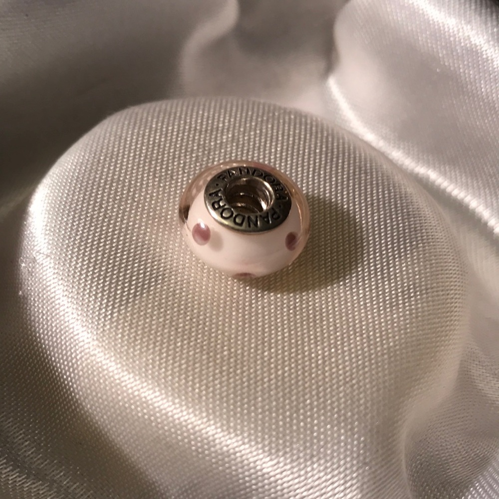 Colored pandora charm