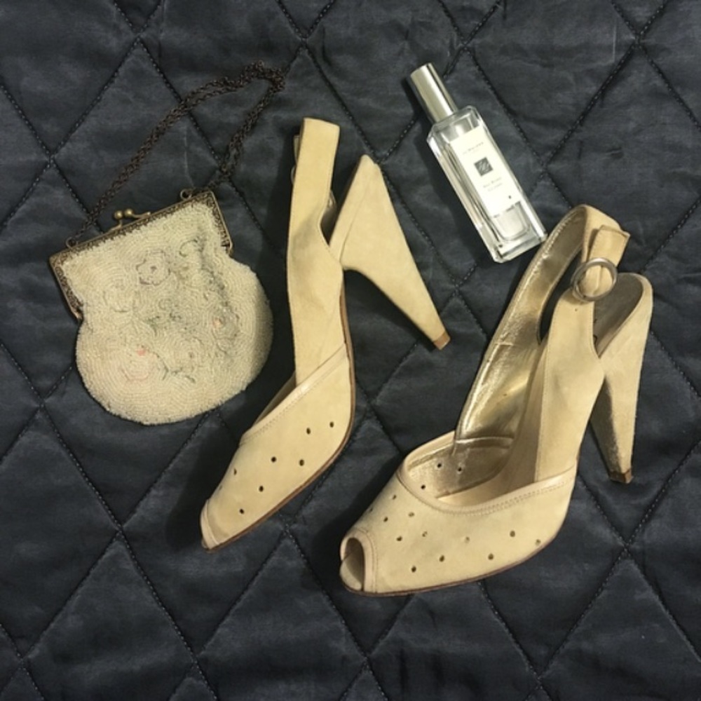 Italian Suede Heels