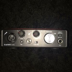 Focusrite Scarlett Audio Interface (Solo)